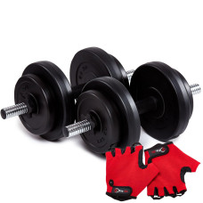 Гантель Fit-On 2 x 8 кг наборные 2010-0015
